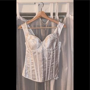 white corset